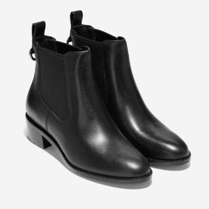 Cole Haan black waterproof Chelsea boot size 6